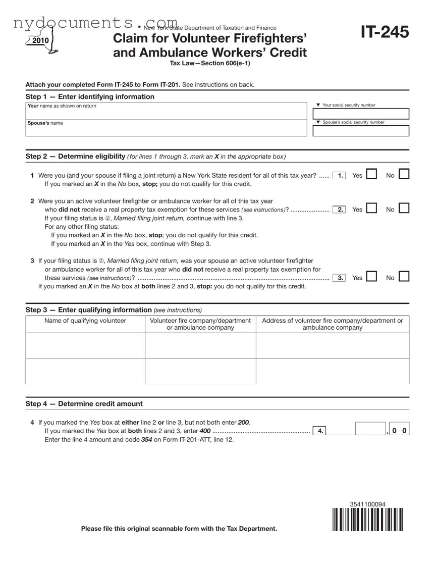 New York It 245 Template