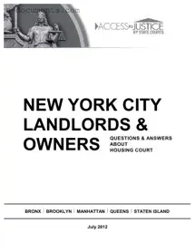 New York Landlord Template